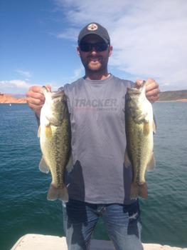 Dan Camp, 2nd at Sand Hollow 13.27 lbs.
