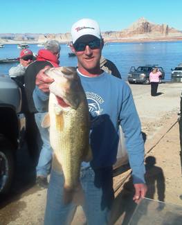 Shane Grange Lake Powell 6.75 Big Bass Mar. 8th