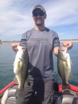 Greg Camp 2nd at Sand Hollow 13.27 lbs.